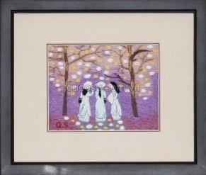 Áo dài tím - QS-003