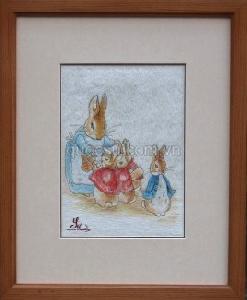 Thỏ mẹ con - AN-031