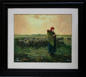 Cô gái chăn cừu Millet - PA-059