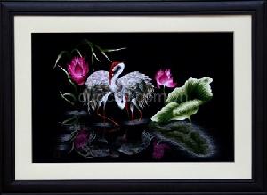 Đôi hạc soi bóng - QS.r-010