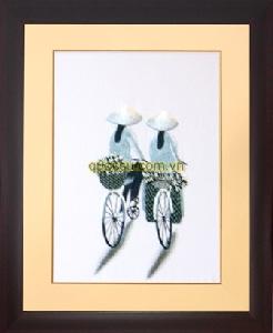 2 cô gái bán hoa - R-020