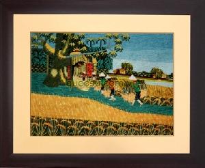 Gánh lúa về làng - Đ-010b