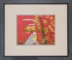 Áo dài đỏ - QS-004