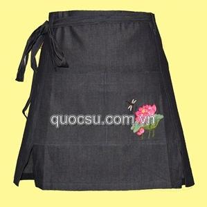 Tạp dề cà phê sen -001