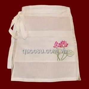 Tạp dề cà phê sen -016