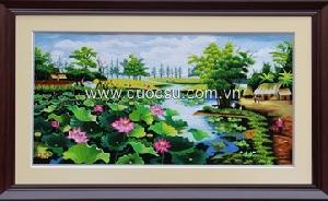 Đầm sen hồng 4 - QS.đ-095c